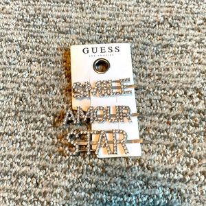 Guess hair pins 3 pack